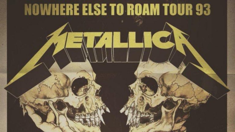 Metallica Chile 1993 Afiche Web