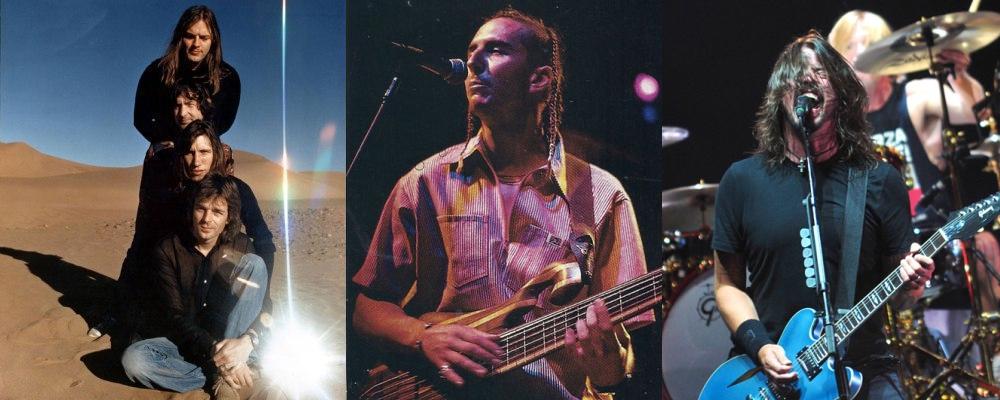 pink floyd primus foo fighters