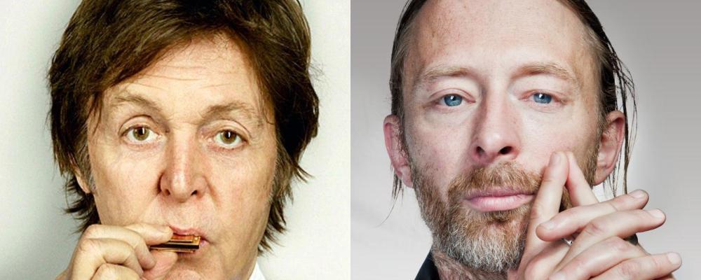 paul mccartney thom yorke web