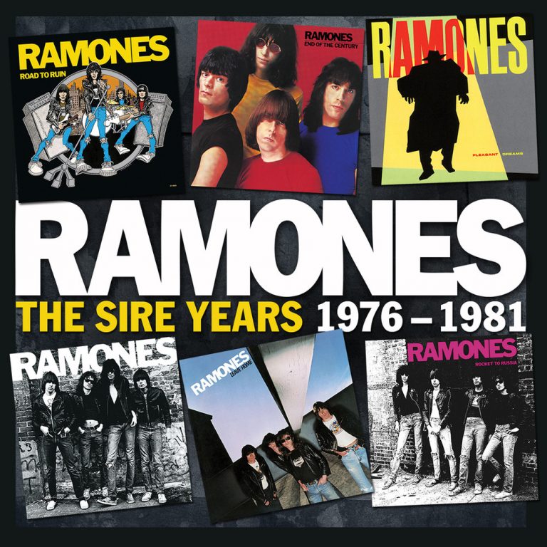 Se viene caja con los primeros seis discos de The Ramones — Futuro Chile