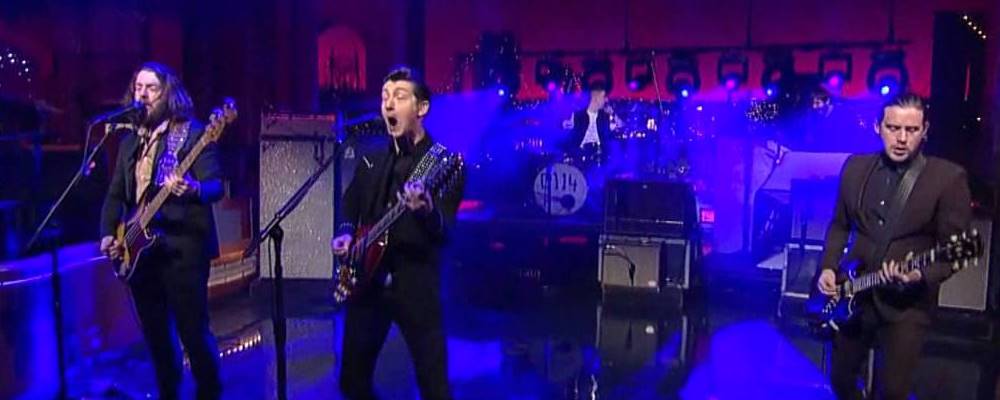 arctic monkeys letterman