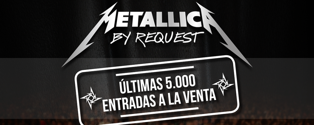 metallica ultimas entradas web