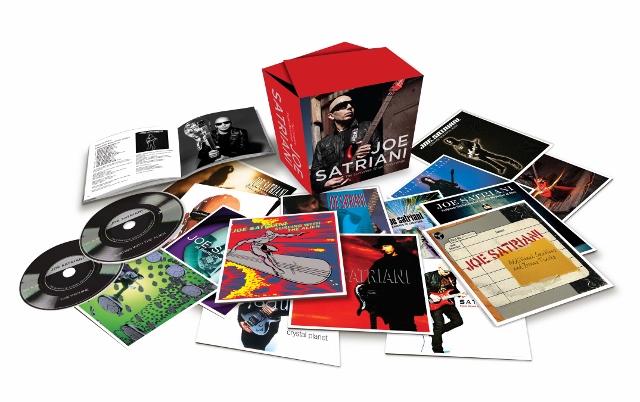 joe satriani caja discos estudio