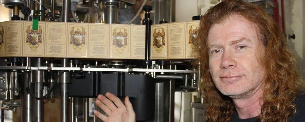 dave mustaine vino web