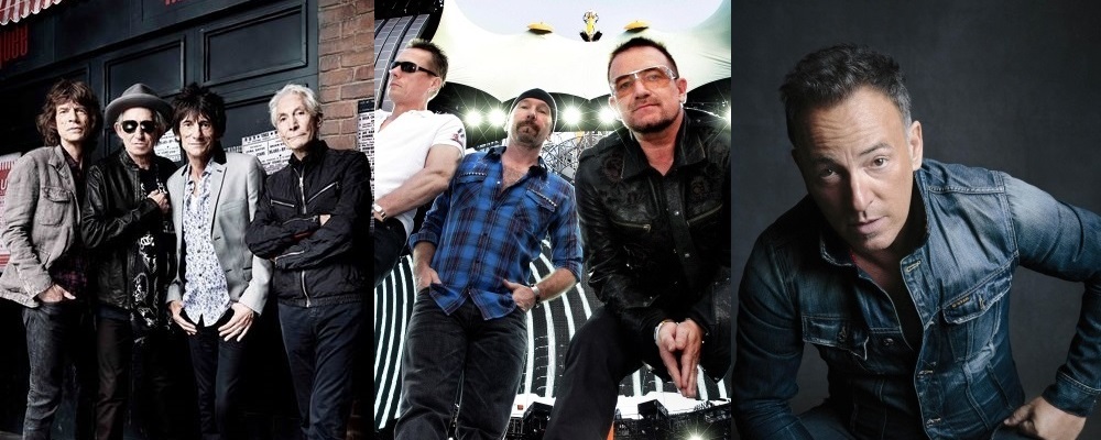 rolling stones u2 bruce springsteen web