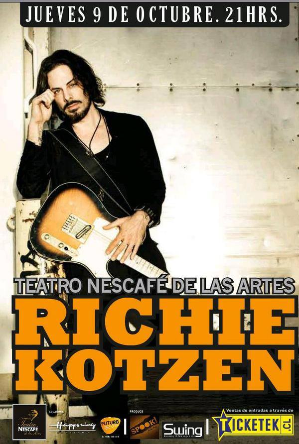 richie kotzen chile 2014 afiche