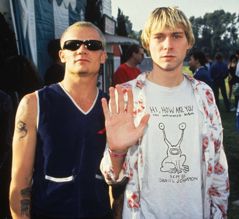 flea kurt cobain