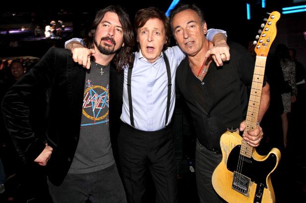 dave grohl paul mccartney bruce springsteen