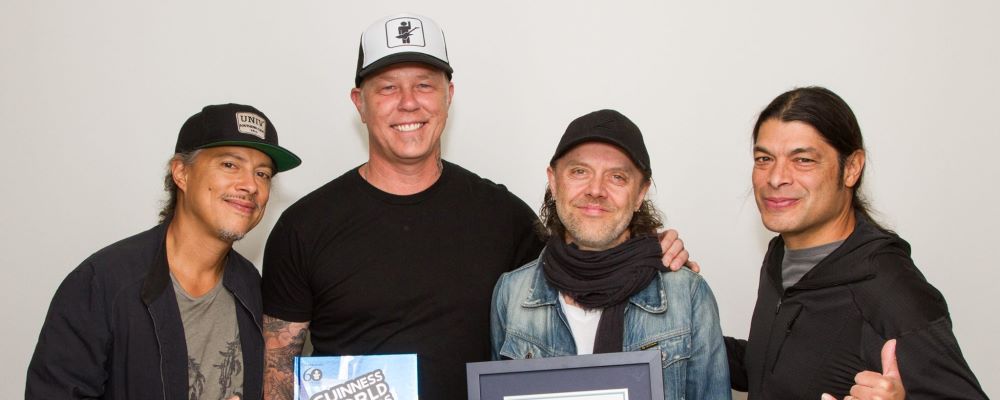 metallica 2014 record guiness web