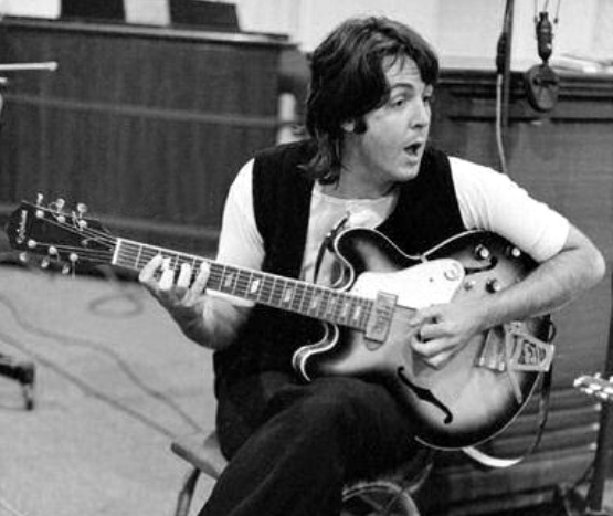 paul mccartney 1969 abbey road guitarra