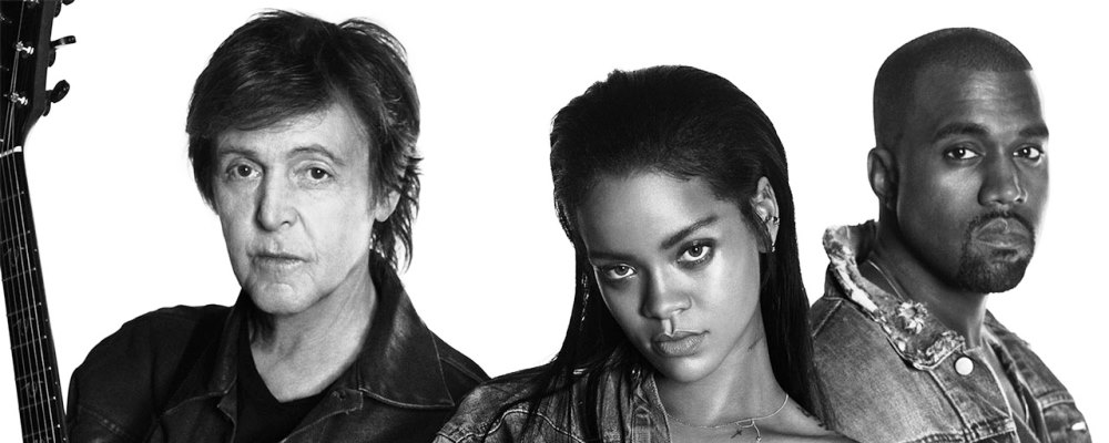 paul mccartney rihanna kayne west web