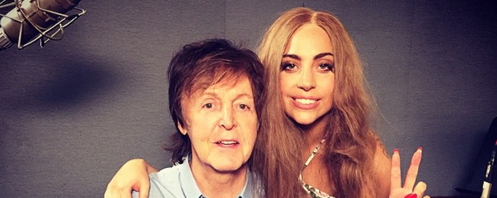 paul mccartney lady gaga 2015 estudio web