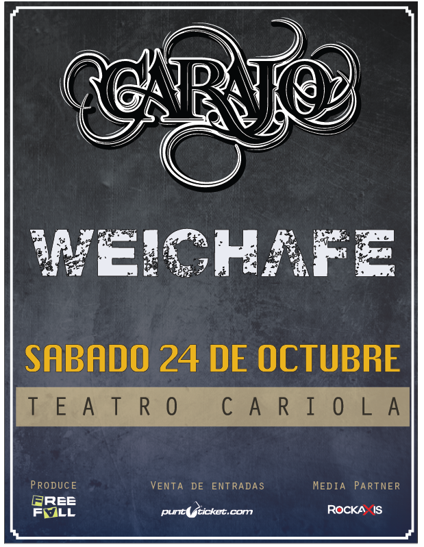 Afiche 22-06 Weichafe Carajo