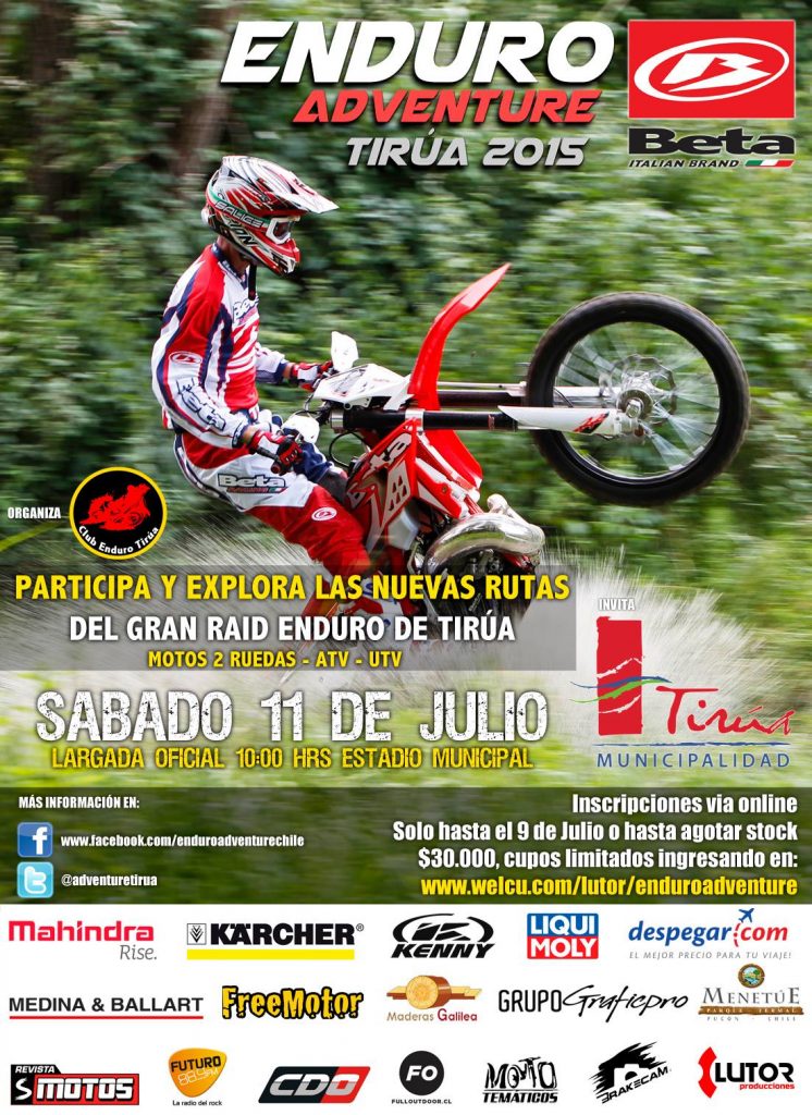enduro afiche