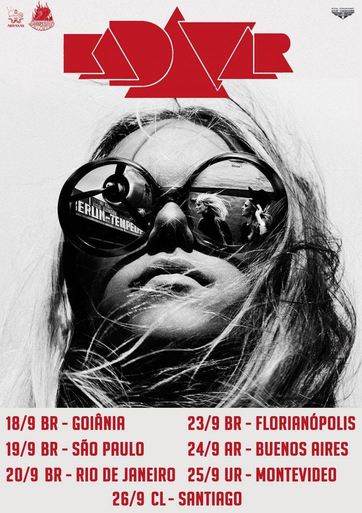 kadavar gira sudamerica 2015