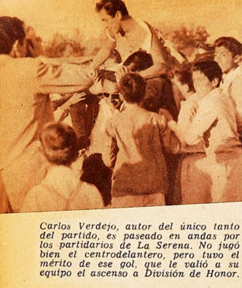 1957_Ascenso La Serena festejos Verdejo