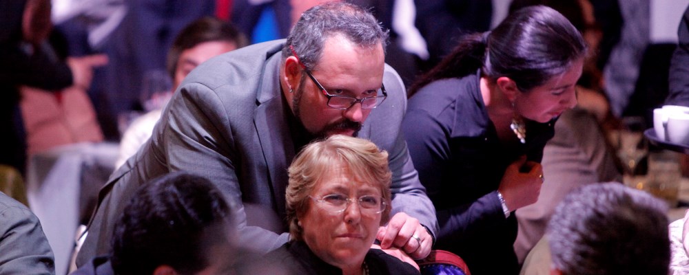 Sebastían Dávalos,Michelle Bachelet