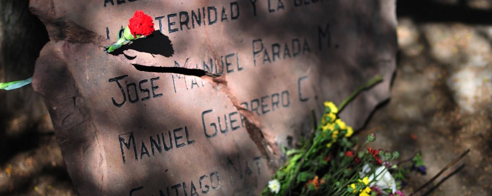 Conmemoración de los 30 años del caso degollados