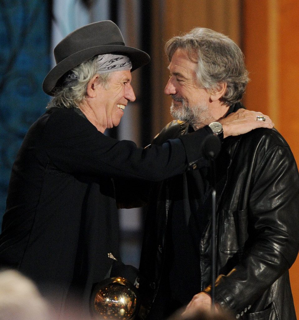 robert de niro keith richards