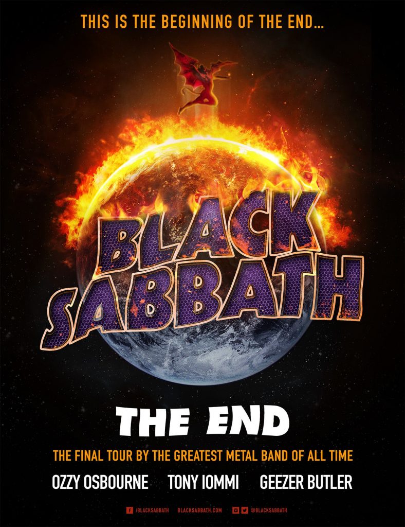 black sabbath gira final 2016