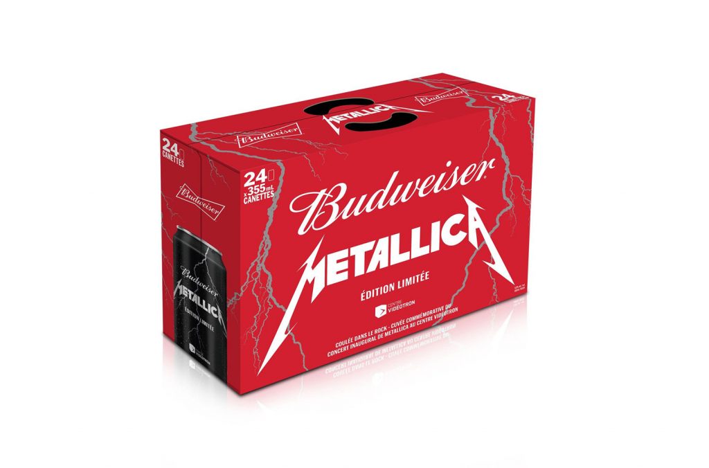 metallica cerveza negra caja