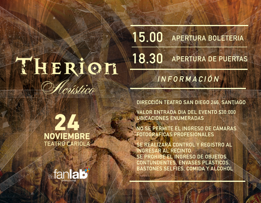 horarios Therion