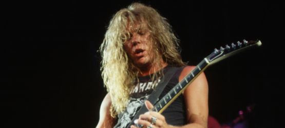 james hetfield 1986 nota