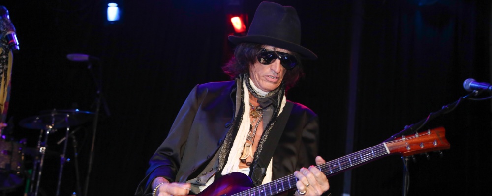 Aerosmith announce their North American "Let Rock Rule" Tour with a concert at the Whisky a Go Go nightclub Featuring: Aerosmith,Joe Perry Where: Los Angeles, California, United States When: 08 Apr 2014 Credit: Bridow/WENN.com