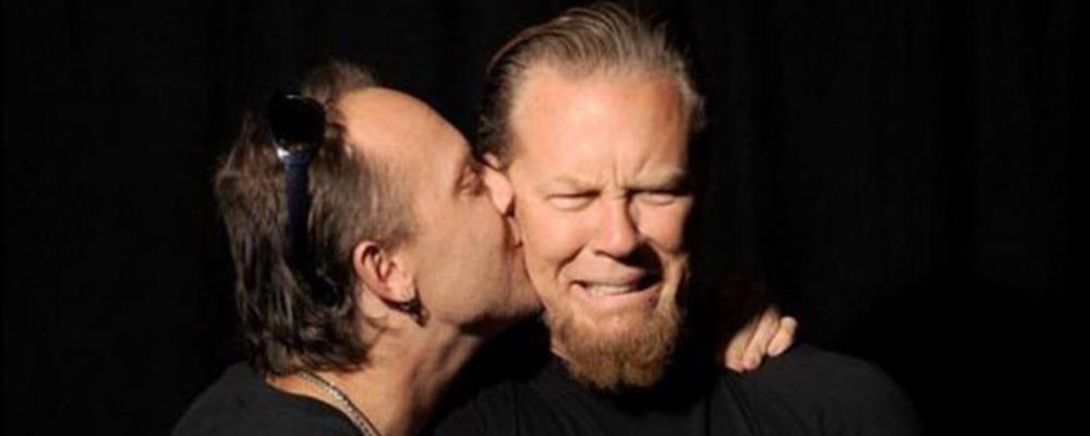 metallica james lars beso web