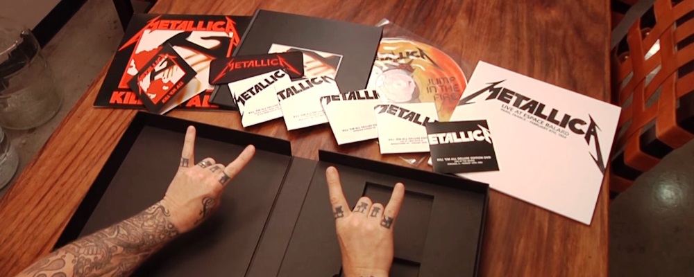 metallica kill em all caja web