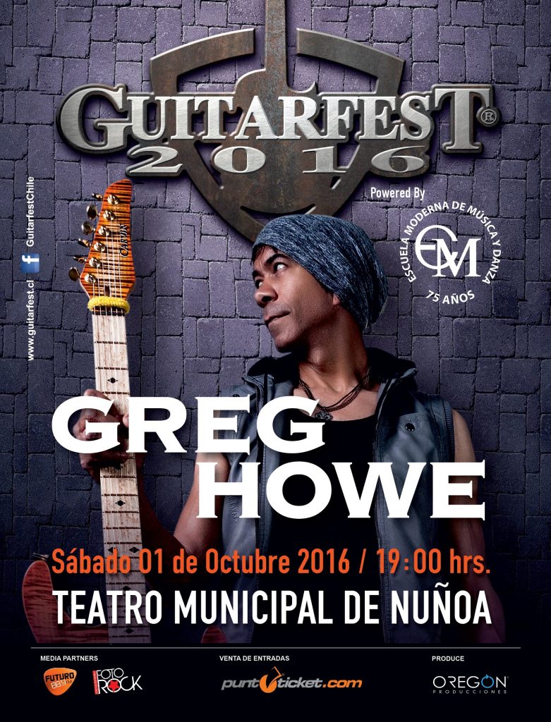Afiche Oficial GUITARFEST 2016