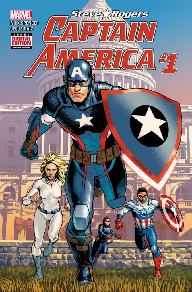 capitan america comic 2016