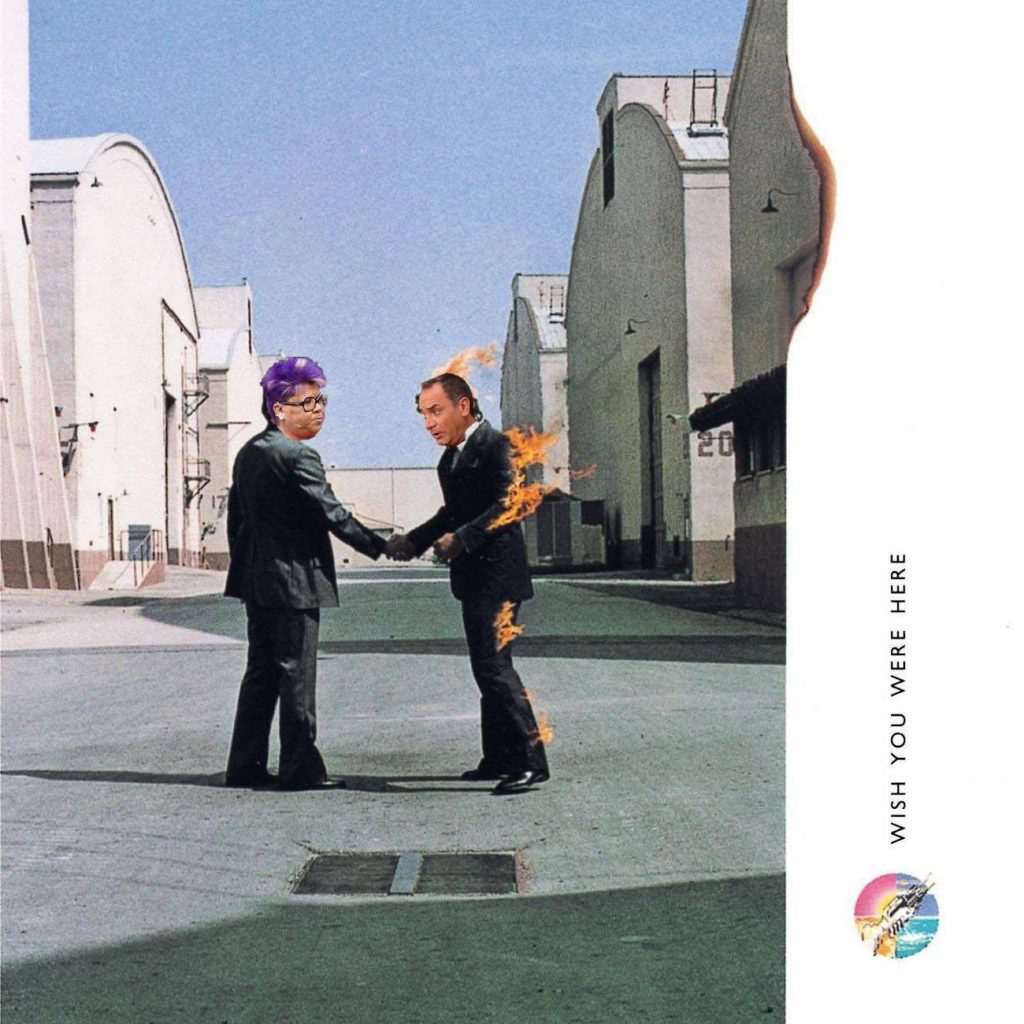 luchito pink floyd wish you were here
