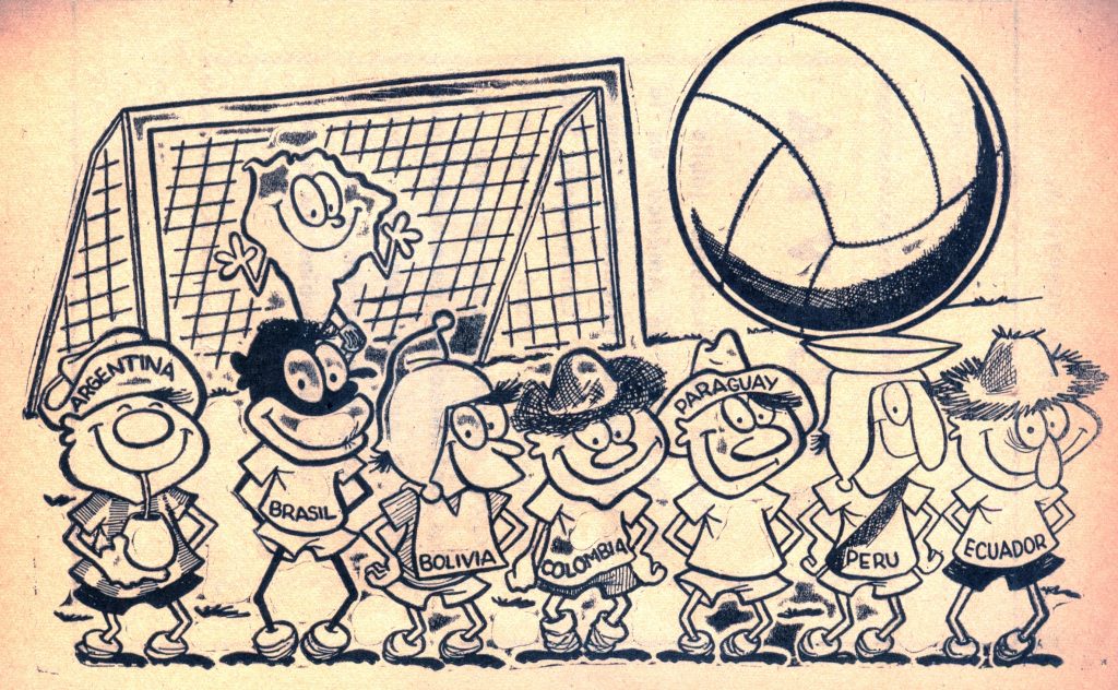 1963_Sudamericano Bolivia caricatura