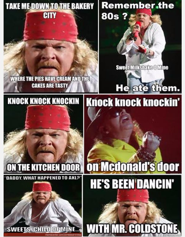axl rose memes