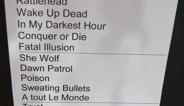 GALERÍA // Megadeth, martes 02 de agosto de 2016, Teatro Caupolicán