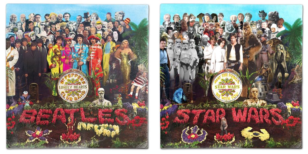 star wars beatles sgt pepper