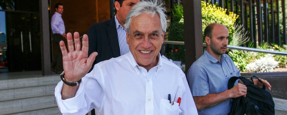 VIÑA DEL MAR: Sebastián Piñera en Hotel O'Higgins