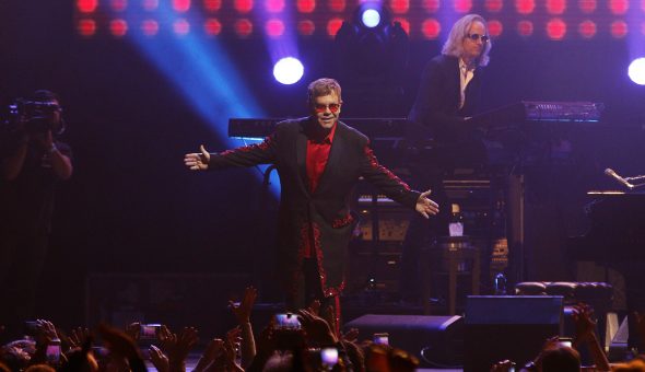 GALERÍA // Elton John y James Taylor, lunes 10 de abril de 2017, Movistar Arena