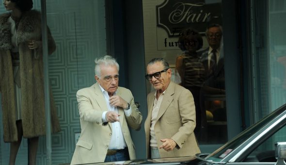 Se liberan primeras imágenes de Martin Scorsese, Joe Pesci & Robert De Niro juntos en el set de «The Irishman»