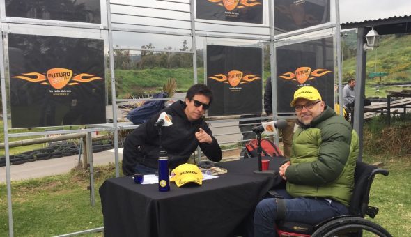 Walo Frías vuelve a subirse a una moto y comparte su experiencia con la radio del rock