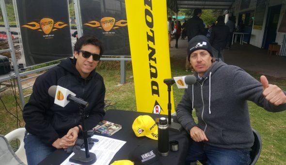 Walo Frías vuelve a subirse a una moto y comparte su experiencia con la radio del rock