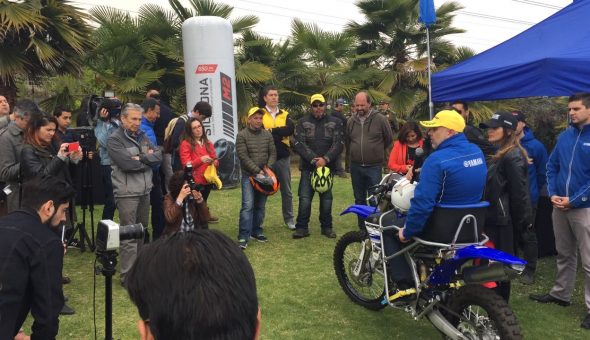 Walo Frías vuelve a subirse a una moto y comparte su experiencia con la radio del rock