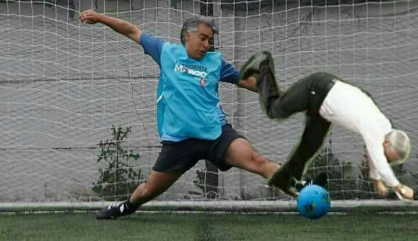 Los memes que dejó el accidentado partido de fútbol de Marco Enríquez-Ominami