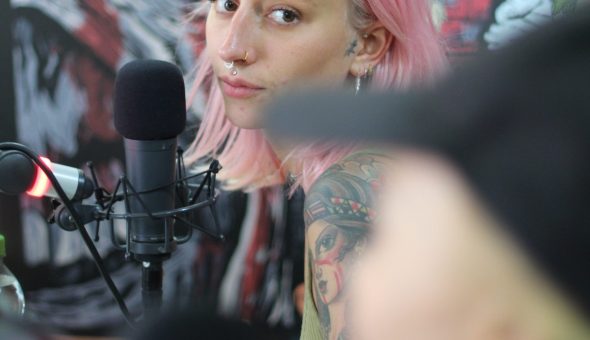 Las “Fuel Girls”, visitan Radio Futuro