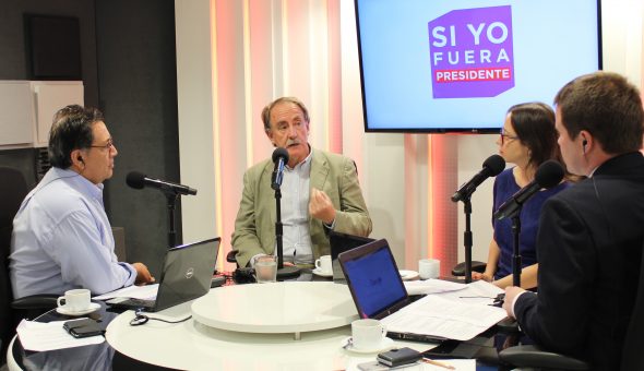 Eduardo Artés en #SiYoFueraPresidente: «El 19 de noviembre se termina el Frente Amplio»