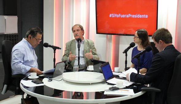 Eduardo Artés en #SiYoFueraPresidente: «El 19 de noviembre se termina el Frente Amplio»