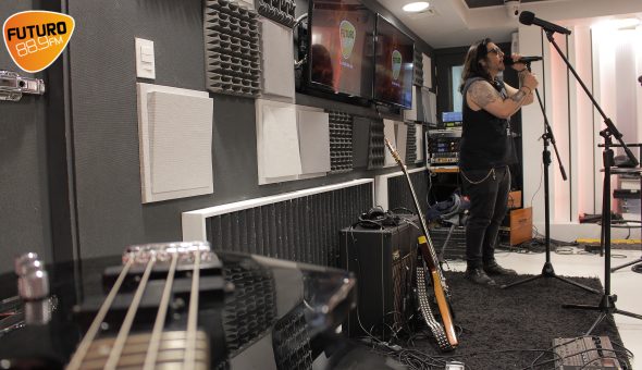 Exxocet en Estudio Futuro de La Ley del rock