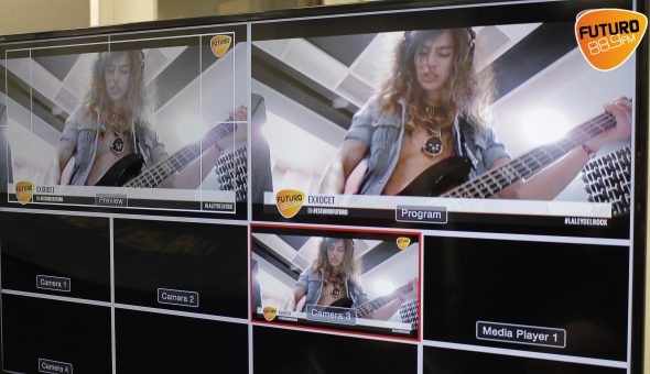 Exxocet en Estudio Futuro de La Ley del rock