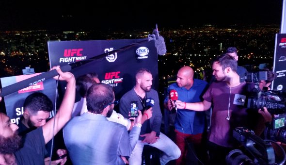 UFC en Chile presentó sus cartas e inició venta de entradas